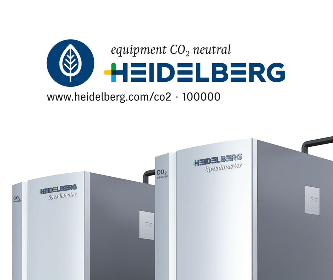 Heidelberg Equipment CO2 neutral Logo