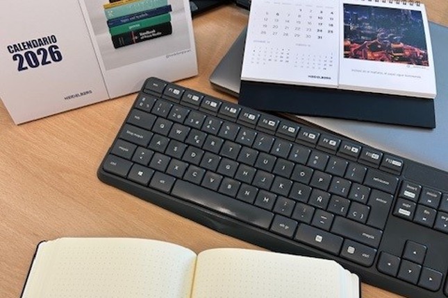 Calendario 2026, por un año de lectura háptica