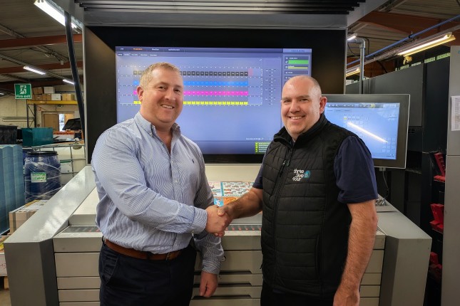 Three Five Four doubles capacity with remarketed HEIDELBERG Speedmaster investment