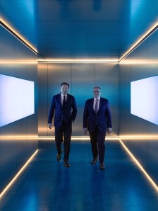 Von links: Jürgen Otto, Chief Executive Officer, Dr. David Schmedding, Chief Technology & Sales Officer