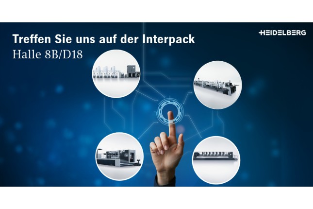 HEIDELBERG präsentiert sich auf der interpack 2026 als Systemintegrator Packaging
