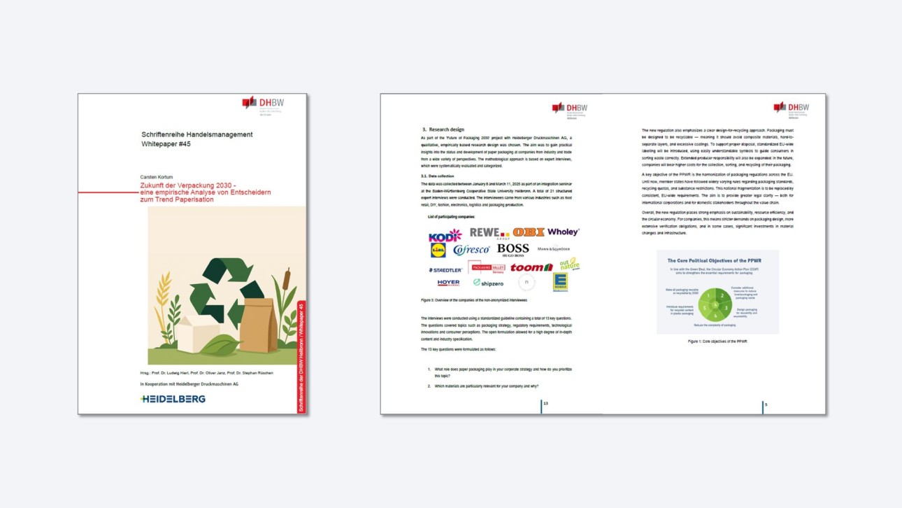 Zukunft der Verpackung 2030 - eine empirische Analyse von Entscheidern zum Trend Paperisation