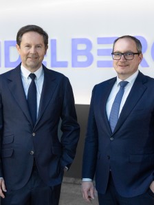 From left: Jürgen Otto, Chief Executive Officer, Dr. David Schmedding, Chief Technology & Sales Officer