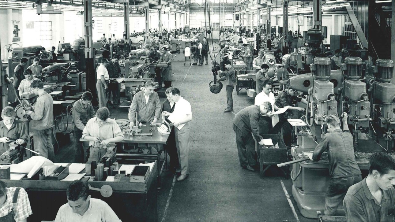 Vocational training at HEIDELBERG in the 60s
