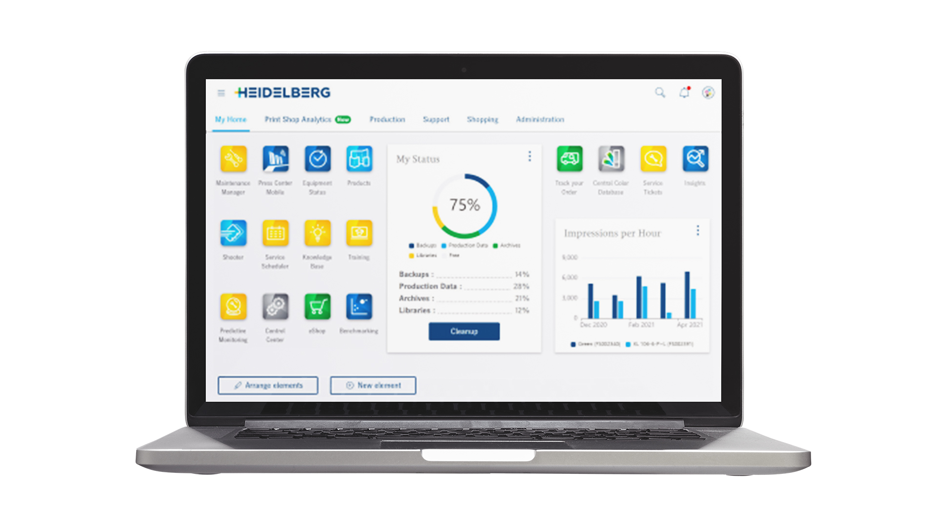 HEIDELBERG Customer Portal