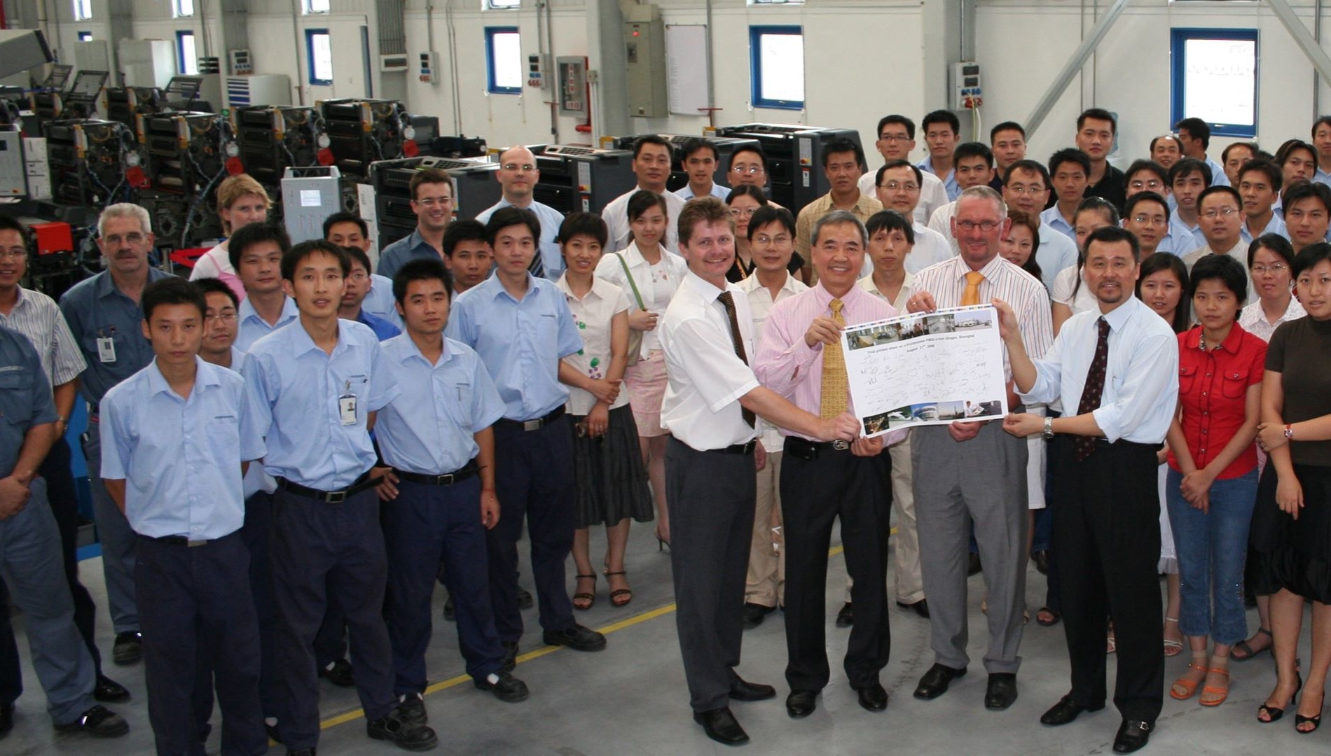 First Print Printmaster 52 in Shanghai