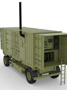 PGM low emissions generator set