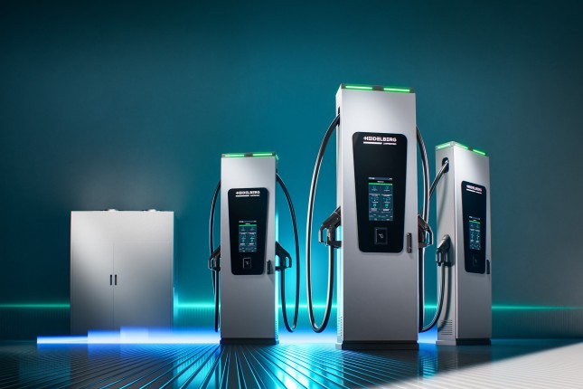 Reliable industrial-grade charging: HEIDELBERG/ Amperfied and Pionix join forces