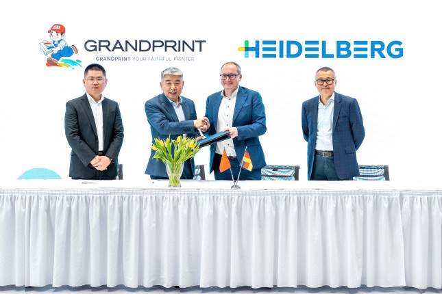 Grandprint (Shengda) erweitert Web-to-Print-Geschäft durch weitere Investitionen in Hybridtechnologie von HEIDELBERG