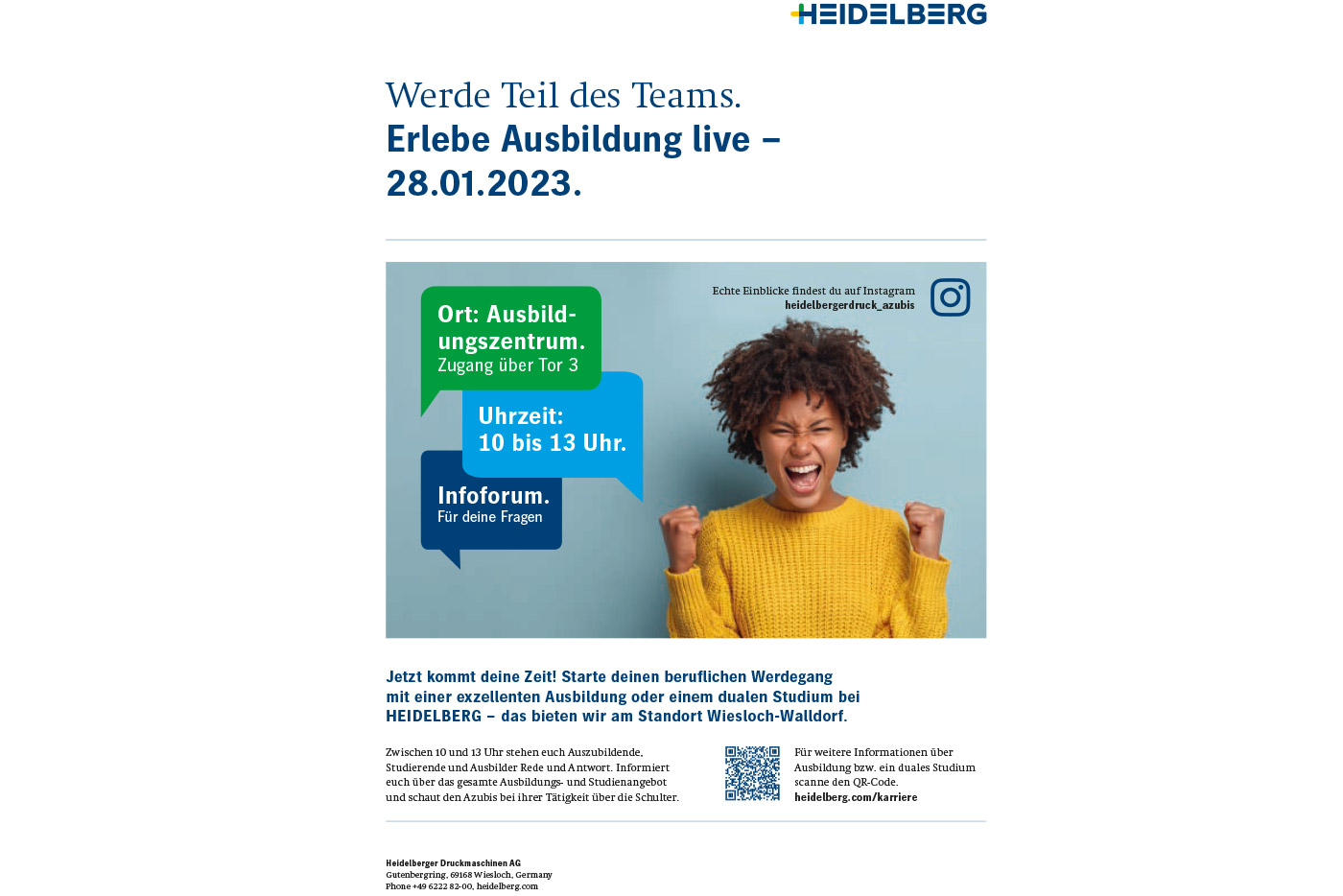 ausbildung teilzeit heidelberg
