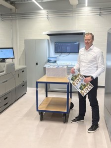 Digital printing line at rubmedia includes a Jetfire 50 and a Versafire LV from HEIDELBERG