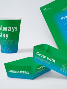 HEIDELBERG and Solenis presented a jointly developed innovative process for barrier coatings on flexible paper packaging with Boardmaster.