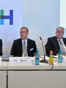 Bilanz­presse­kon­ferenz 2016: Vorstand Heidelberg