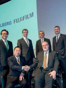 Yanagawa, Yoshida, Plenz, Linzbach, Schoeppler and Oliver (from left)