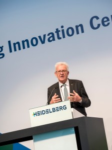 Heidelberg Innovation Center Opening Ceremony MP Kretschmann