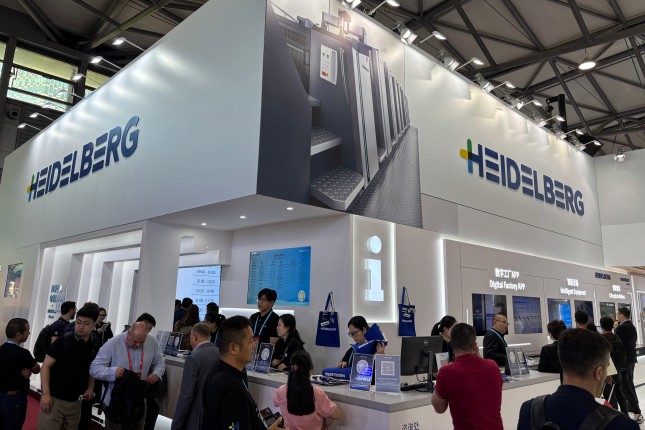 Großes Interesse an Lösungen von HEIDELBERG auf der All in Print China 2026