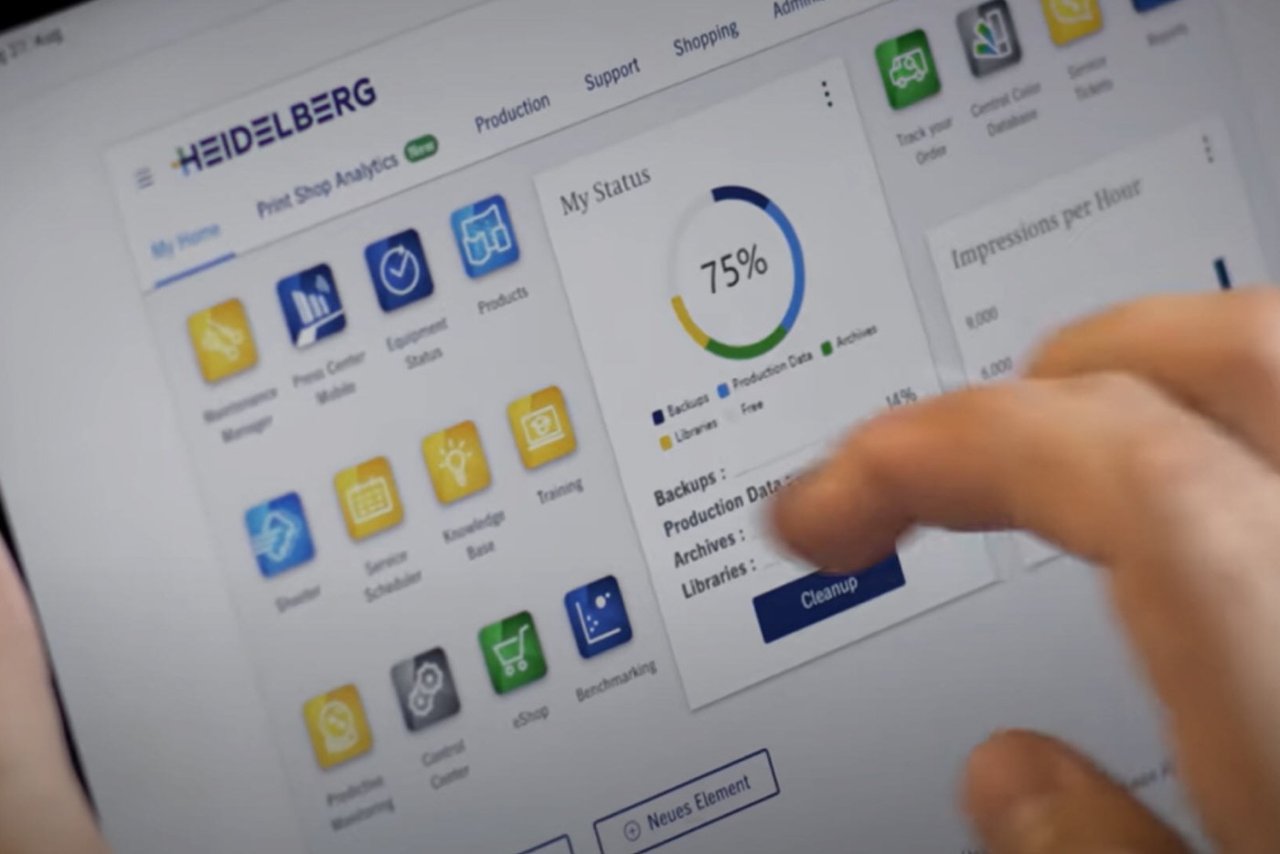 Heidelberg_Customer_Portal_Header