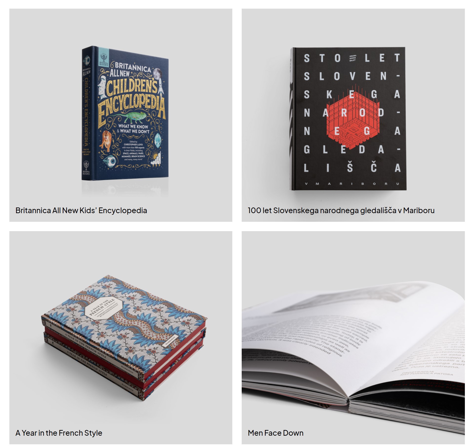 Beispiel für Druckaufträge von Florjančič Tisk