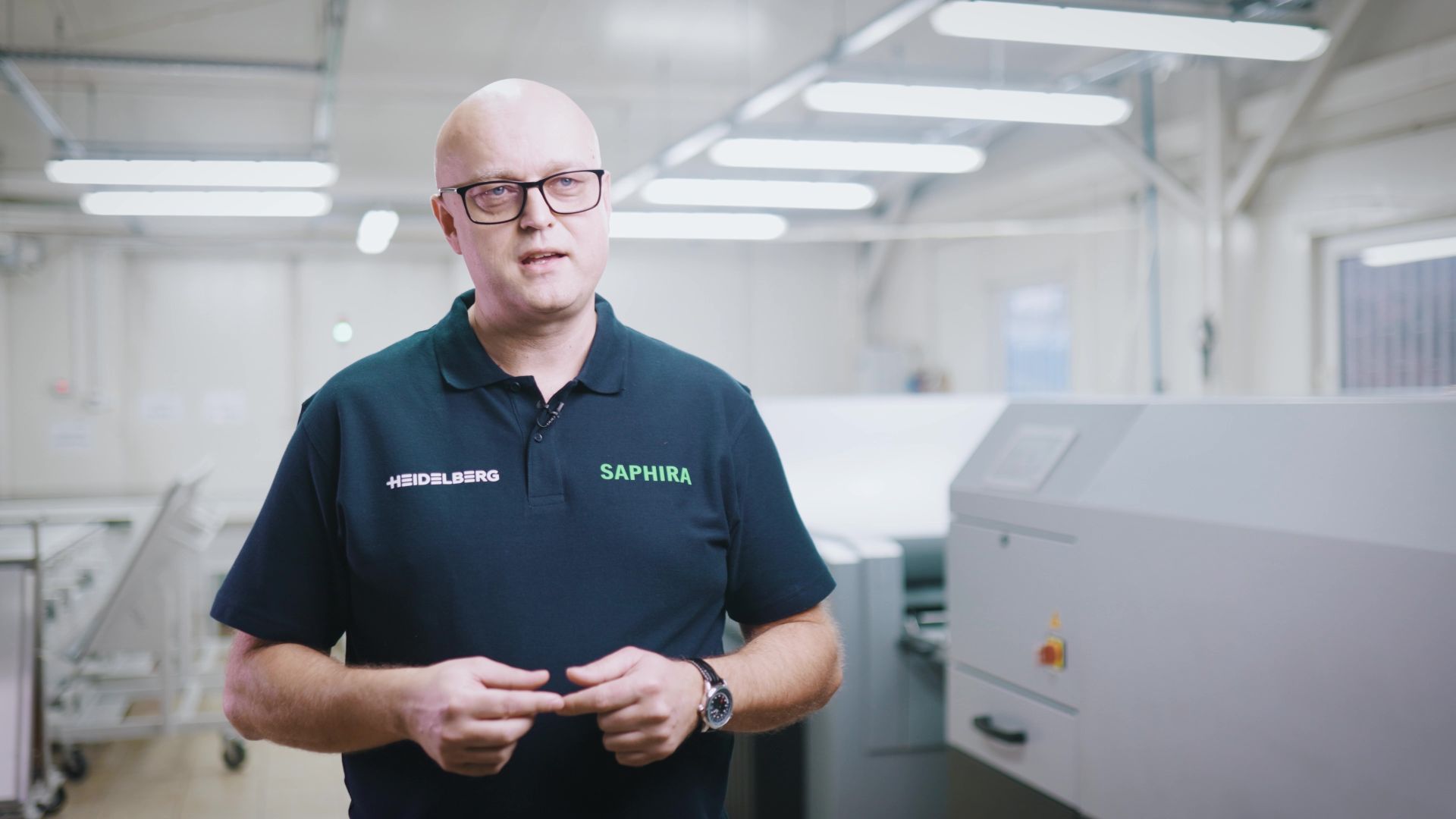 Plates on a Suprasetter at Perfekt SA