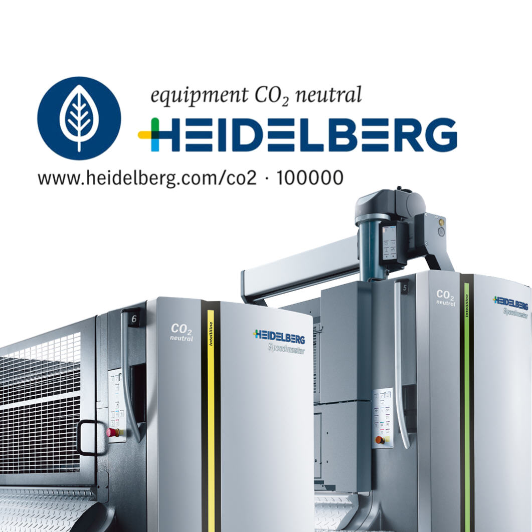 Heidelberg Equipment CO2 neutral Logo