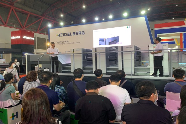 Kesuksesan Heidelberg Indonesia di ajang pameran Indoprint 2022