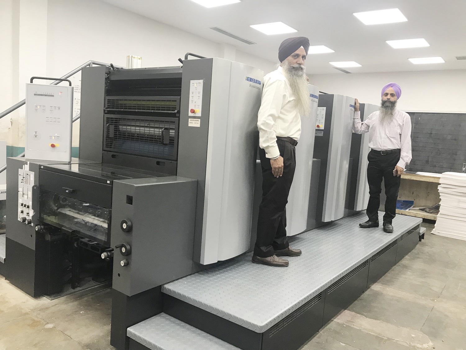 Printwell installs Amritsar's first Heidelberg Speedmaster SX74.