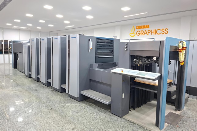 Saravana Graphicss expands print efficiency with Speedmaster CX 75
