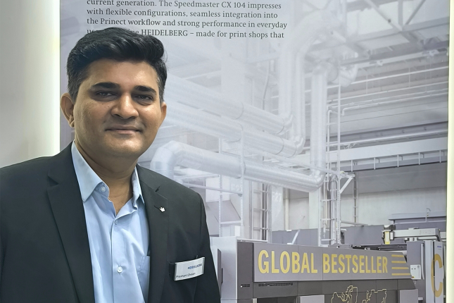 HEIDELBERG India appoints Prashant Chavan as Cluster Sales Head – West