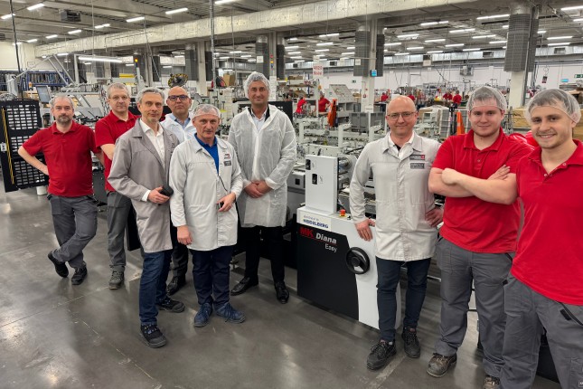 Składarko-sklejarka Diana Easy 115 w Karl Knauer w Pniewach